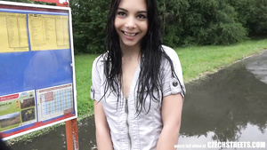 Beautiful Czech Teen Cheated her BF for Cash