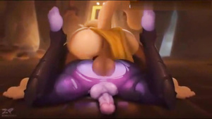 sombra overwatch cartoon animation - hentai