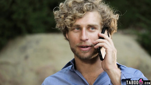 Cheating bloke tied up and schooled by a mommy redhead