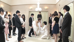 Best man takes bride in japanese wedding 1 - asian