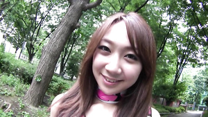 POV Reverese cowgirl riding and cock sucking with a Hot Asian teen