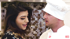 Vegan hottie Audrey Royal rides on Van Wylde's paratrooper