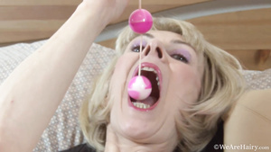 Horny Granny Hazel in Her Bed