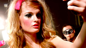 Doll face bitch getting fucked hard and facialized