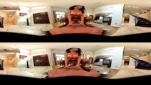 busty MILF VR sex video