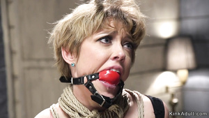 Huge cans Mature sodomized gangbang bdsm