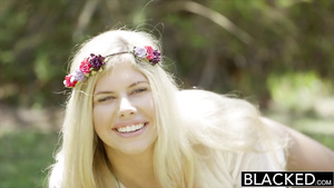 Cute Hippie Girl Goes Black