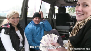 Swinger Party In The Car