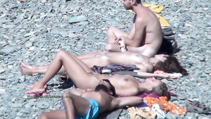 Awesome nude beach babes compilation