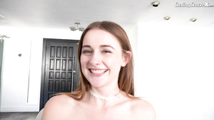 Funny vixen Danni Rivers comes to porn casting