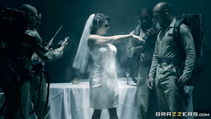 Military gangbang for huge breasts horny milf Veronica Avluv