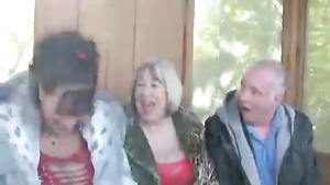 These grandparents don't waste time