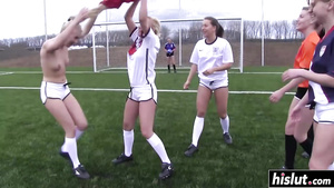Naughty Soccer Girls Love To Get Naked - orgy procreation
