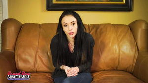 brand new amateur sex - darkhaired babe