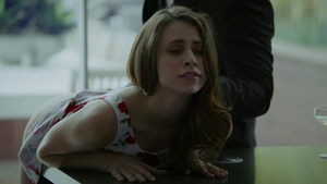 Anya Olsen getting fucked form behind in thigh high stockings and garter