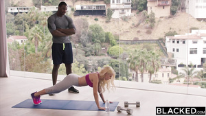 BLACKED Sugar Baby Fucks BIG BLACK COCK While Daddy Is Out - Xozilla Porn