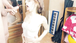 Anal and piss princess: kinky girl next door gets pissing in mouth and POV ass fuck