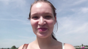 GERMAN SCOUT - COLLEGE YOUNG CUTIE MIA SEDUCE BIG PENIS BUTT FUCK FORNICATE