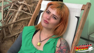 GERMAN SCOUT - REDHEAD TEENAGER KYLIE GET HUMP AT PUBLIC CASTING