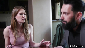 Step sisters sharing lawyers big cock