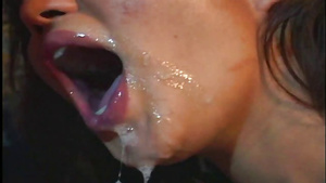 Horny stud fucks sexy brunette cougar in the woods