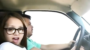 Dirty Wife Cheats On Husband While Driv - female