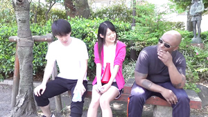 Mitsuki Nagisa cheats on BF with BIG BLACK COCK - interracial