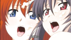 Curious lads and chicks get their satisfaction in cartoons