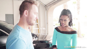 Brazzers Interracial Porn Scene Featuring Beautiful Black Pornstar