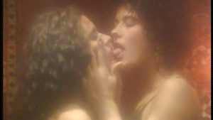 Kinky lesbian babes fuck each other in doggy position