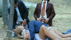 Sexy chicks from the the 70 Brigitte Lahaie and Erica Cool in "cathy fille soumise"