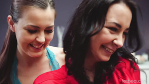 Enjoy breathtaking sapphic porn scene with beautiful girls