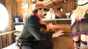 Lovely Rikki Six satisfies her lust