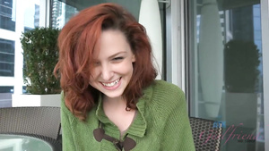 One day with carroty wench Emma Evins