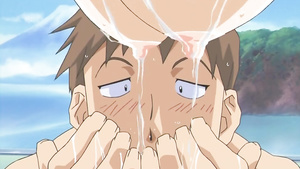 Fetish Japanese hentai cartoon with busty tits milking