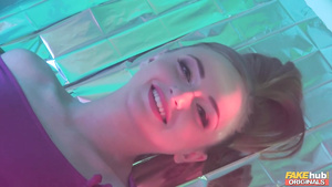 Lady Bug makes out with crazy chemist Steve Qute