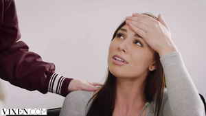 Aidra Fox got Naked for her Stepbrother and he couldn't Resist