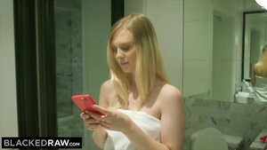 Interracial swinger party with couple of white teens