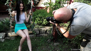 Young Darkhaired Babe Got Laid Like A Slut - crystal greenvelle