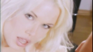 Vintage pussy fuck with sexy blonde mature