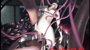 Tentacles hot hentai porn video