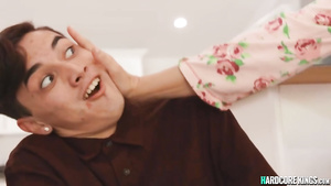 Young guys fuck very busty wife Brittany Andrews - threesome sex