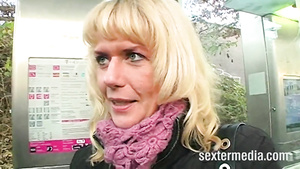 Ass Fuck Casting for Blonde Amateur MILF