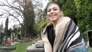 Selvaggia is fucked in the backseat of a car in her fresh POV XXX.