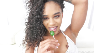 ebony spinner Scarlit Scandal thrilling sex