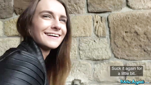 Kinky babe Adelle Unicorn is ready to do anything for cash