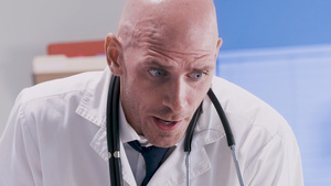 Doctor strongly desires to fuck big boobed Mary Jean