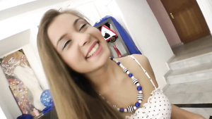 Arousing 18Yo Roxy Bell Takes it up the Booty