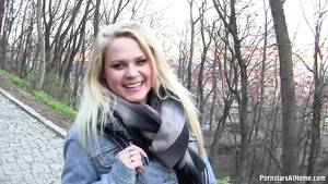 Barra Brass sucks thick dick on the street