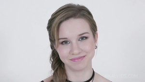 Euro Doll BIG BLACK DICK Ass Fuck - Anal Sex